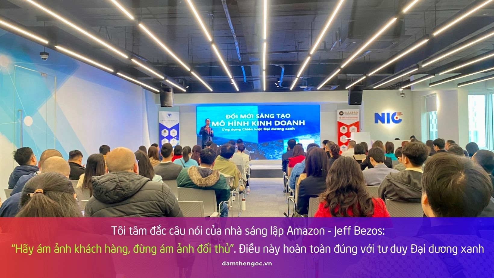 Đàm Thế Ngọc đào tạo Chiến lược đại dương xanh cho các chủ doanh nghiệp