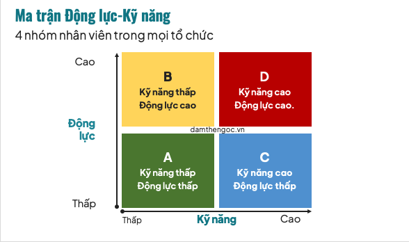Lãnh đạo đội ngũ ma trận skill will