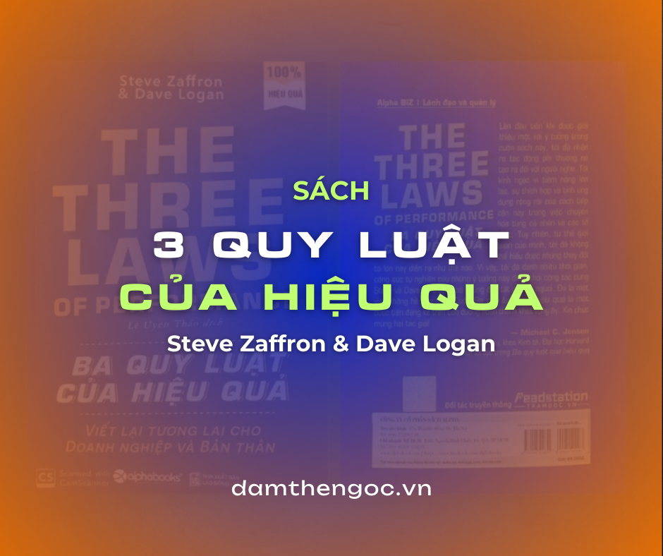 Sách 3 quy luật của hiệu quả